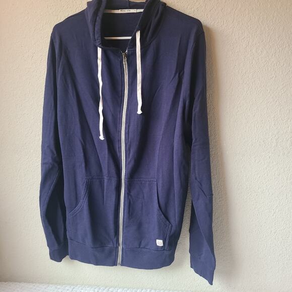 Marine Layer Afternoon Hoodie in True Navy Men's Size M - Picture 2 of 11